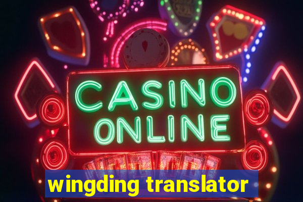 wingding translator